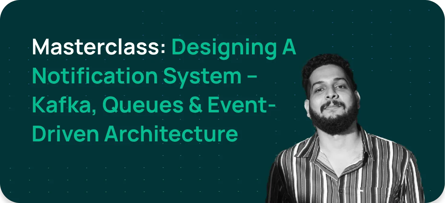 Notification System Queue Register for Masterclass: Designing a Notification System – Kafka ...